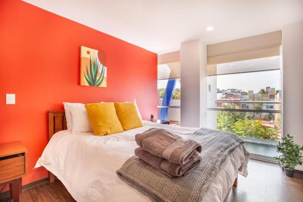 墨西哥城Corazon De Condesa 3 Departamentos - 200Mbps Wifi, Roof, Gym公寓式酒店 外观 照片