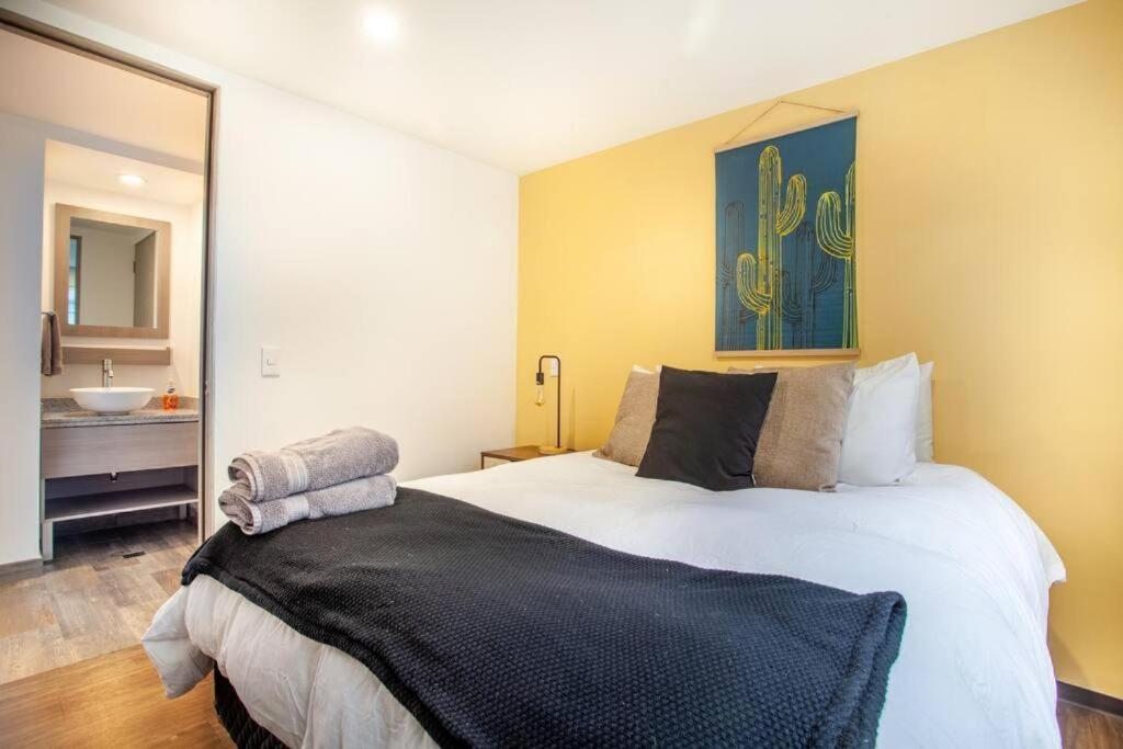 墨西哥城Corazon De Condesa 3 Departamentos - 200Mbps Wifi, Roof, Gym公寓式酒店 外观 照片