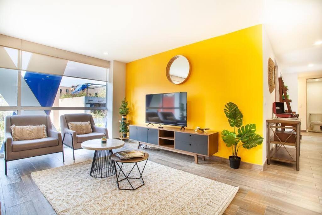 墨西哥城Corazon De Condesa 3 Departamentos - 200Mbps Wifi, Roof, Gym公寓式酒店 外观 照片