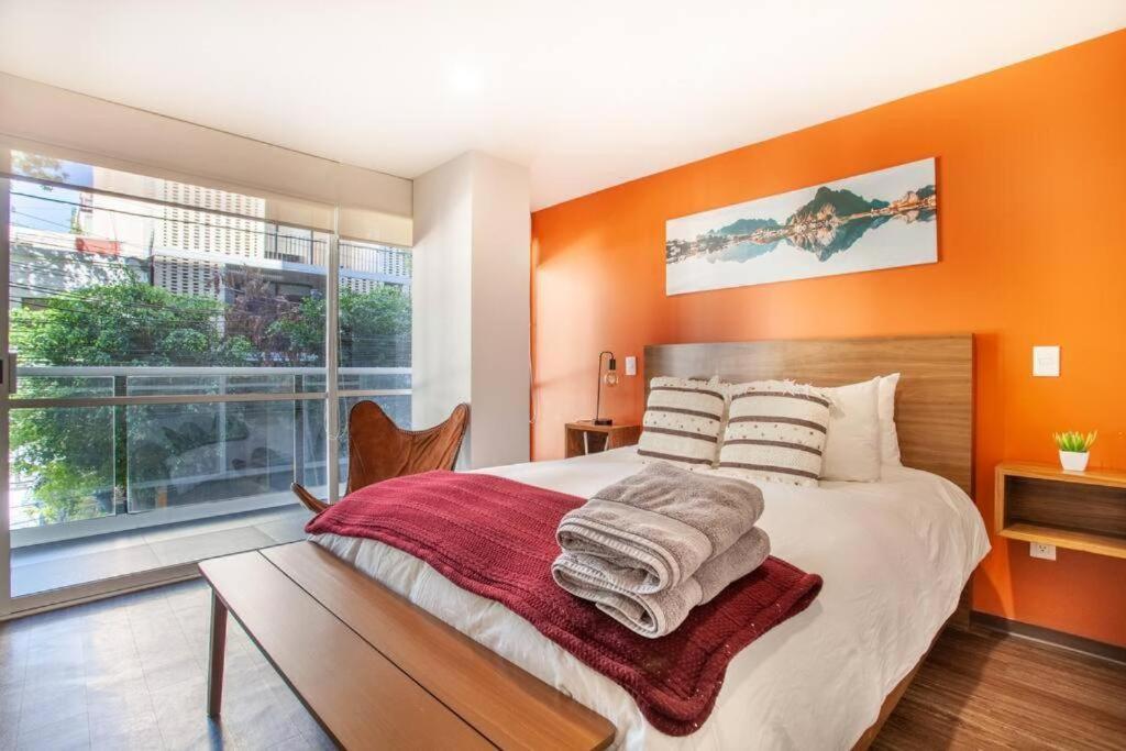 墨西哥城Corazon De Condesa 3 Departamentos - 200Mbps Wifi, Roof, Gym公寓式酒店 外观 照片