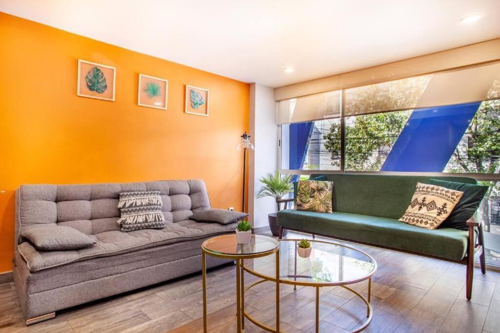 墨西哥城Corazon De Condesa 3 Departamentos - 200Mbps Wifi, Roof, Gym公寓式酒店 外观 照片