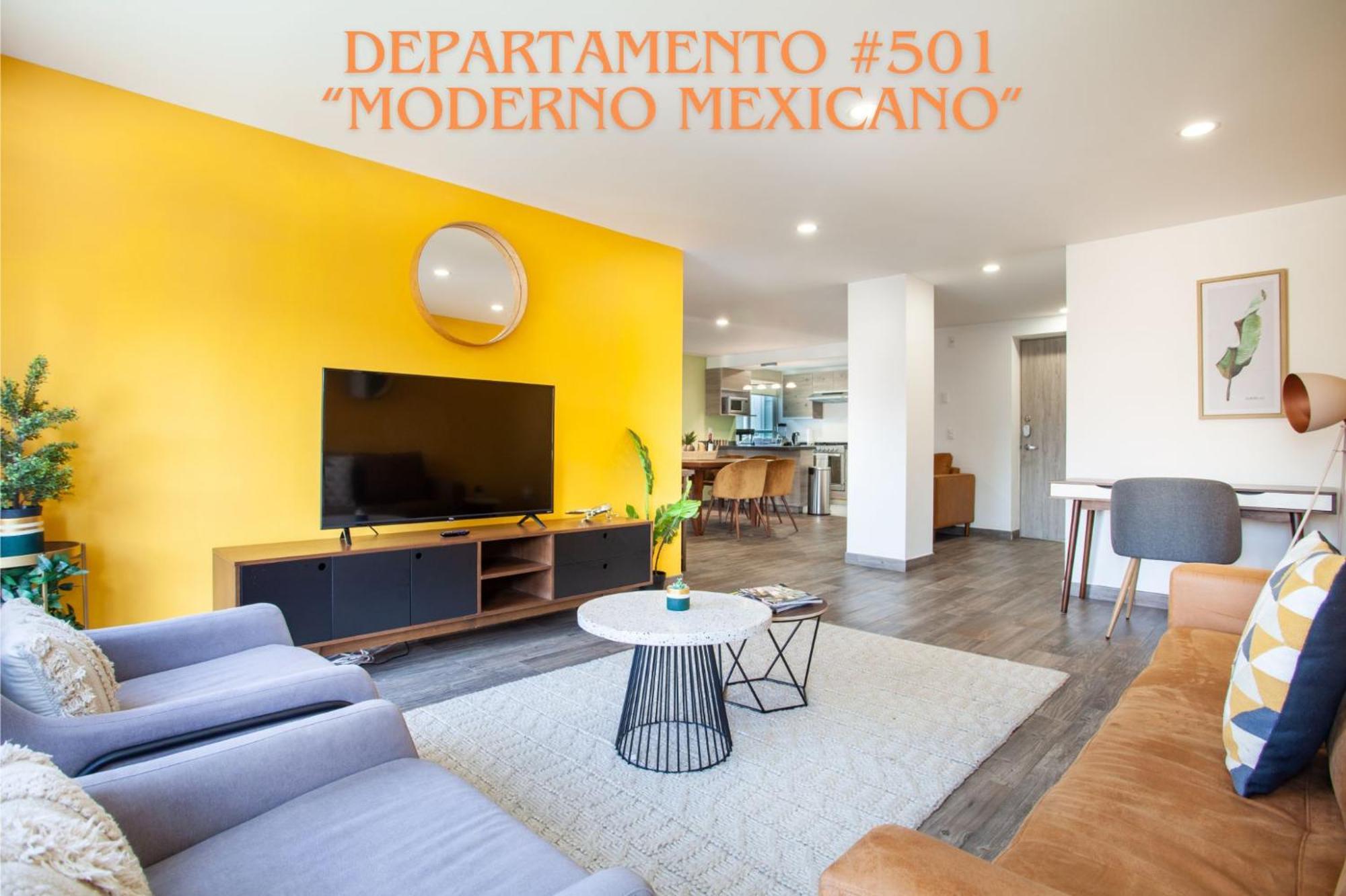墨西哥城Corazon De Condesa 3 Departamentos - 200Mbps Wifi, Roof, Gym公寓式酒店 外观 照片