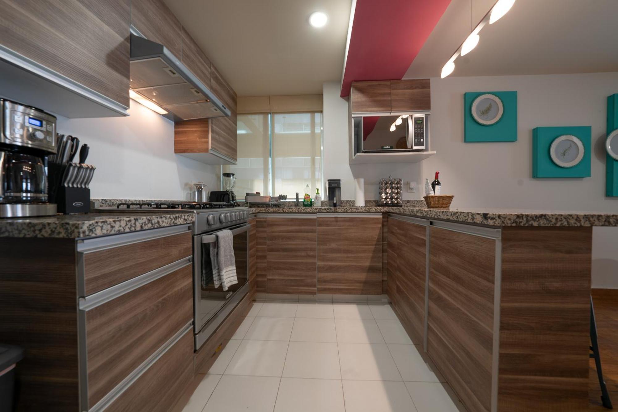 墨西哥城Corazon De Condesa 3 Departamentos - 200Mbps Wifi, Roof, Gym公寓式酒店 外观 照片